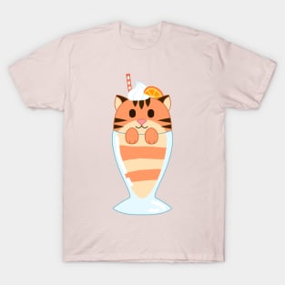 orange tiger shake T-Shirt